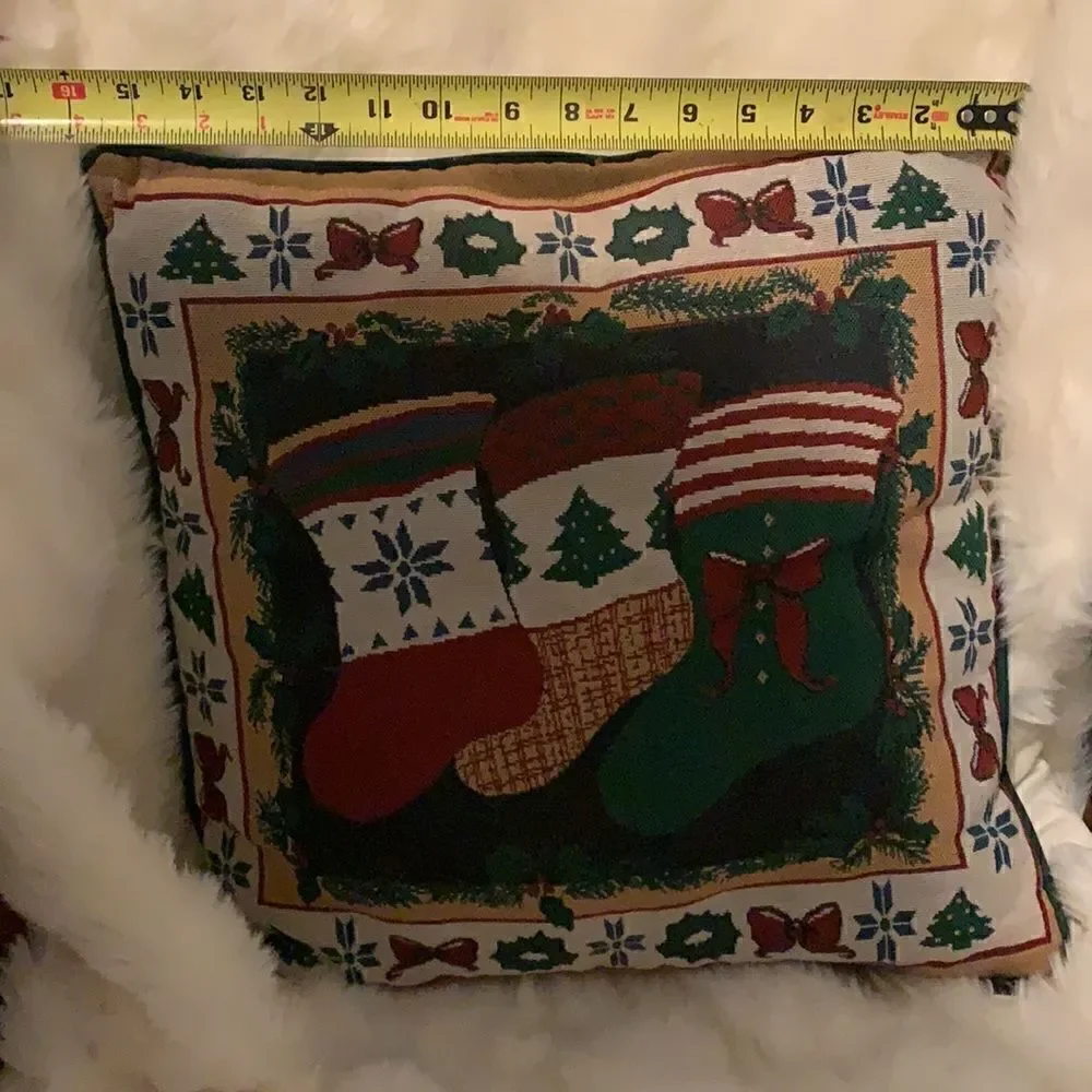 Vintage Stocking Pillow